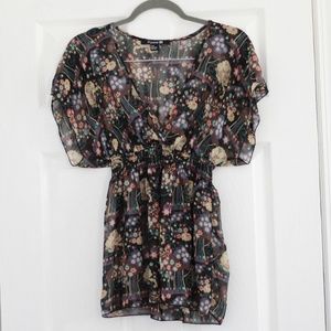 F21 | FLORAL BLOUSE